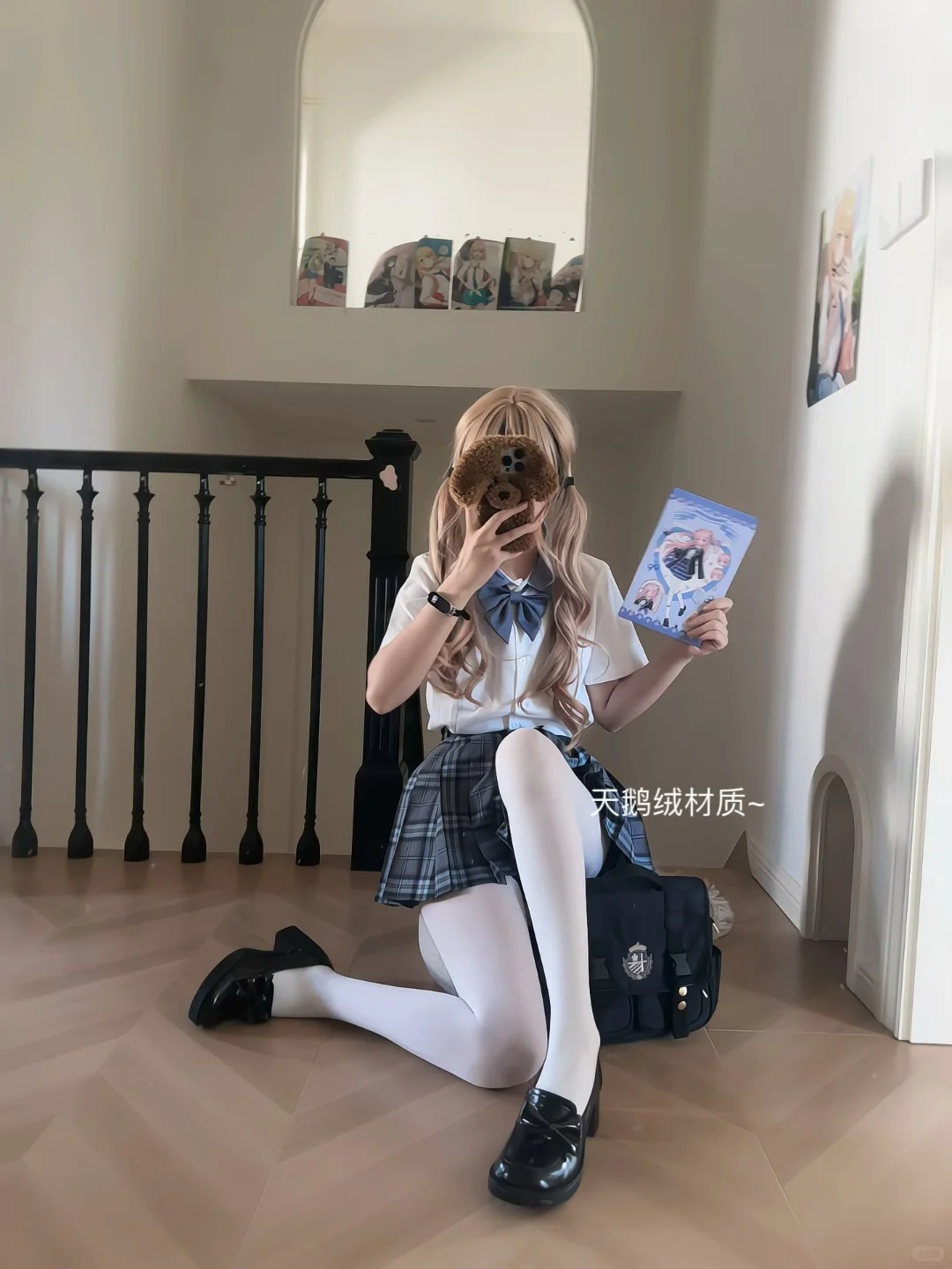 哇偶！这个袜子包装也太动漫咯！厚白美学
