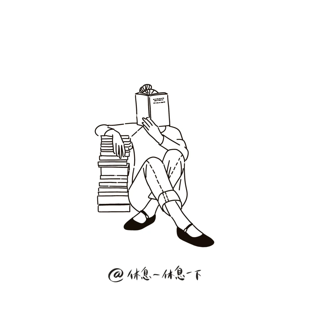 极简插画｜女生系列-3