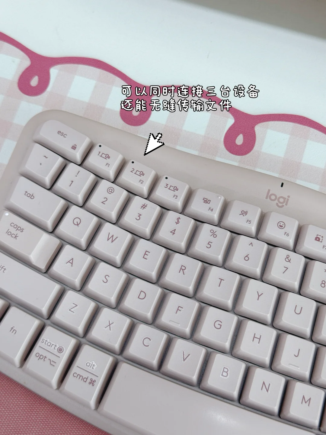 粉色娇嫩💗同事的工位看着让人好心动