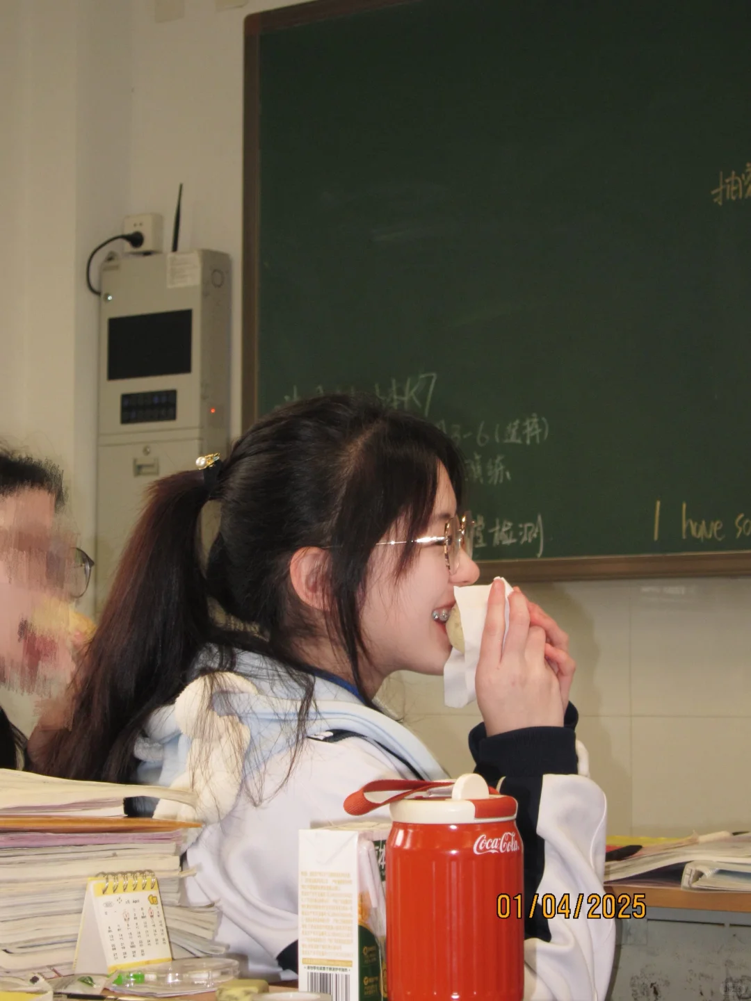 不知道啊吃个麻薯就有了这张…