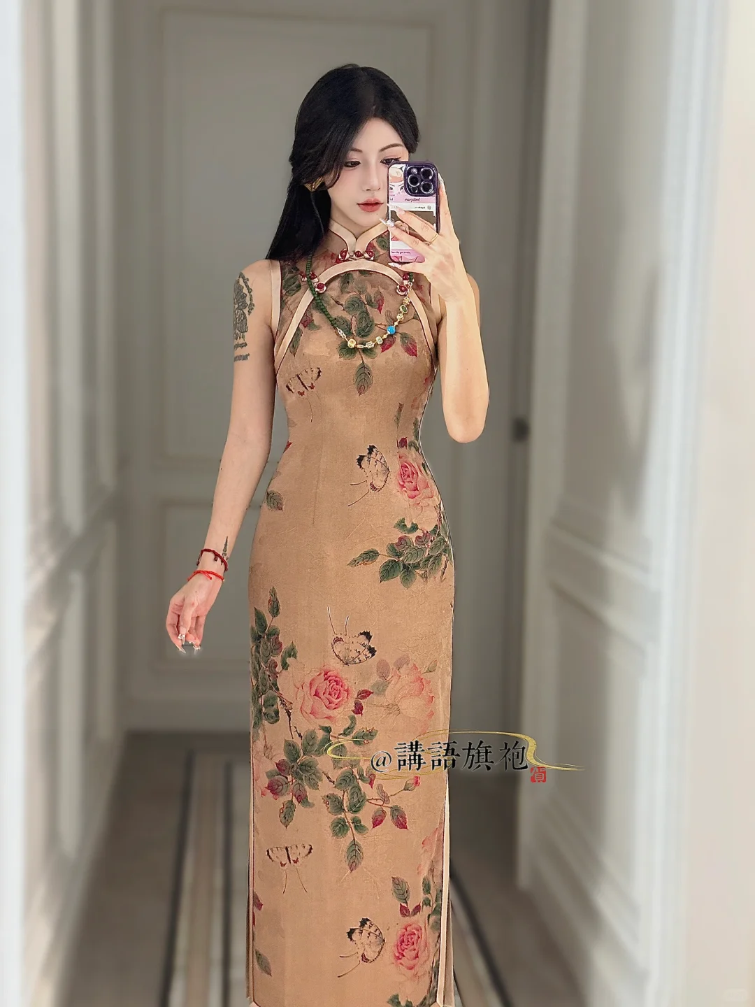 “点绛唇”｜红云纱旗袍