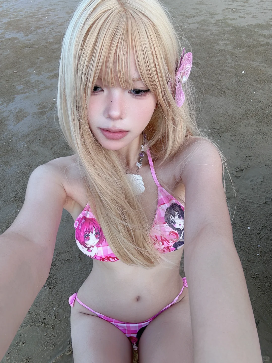 海边正常穿搭！