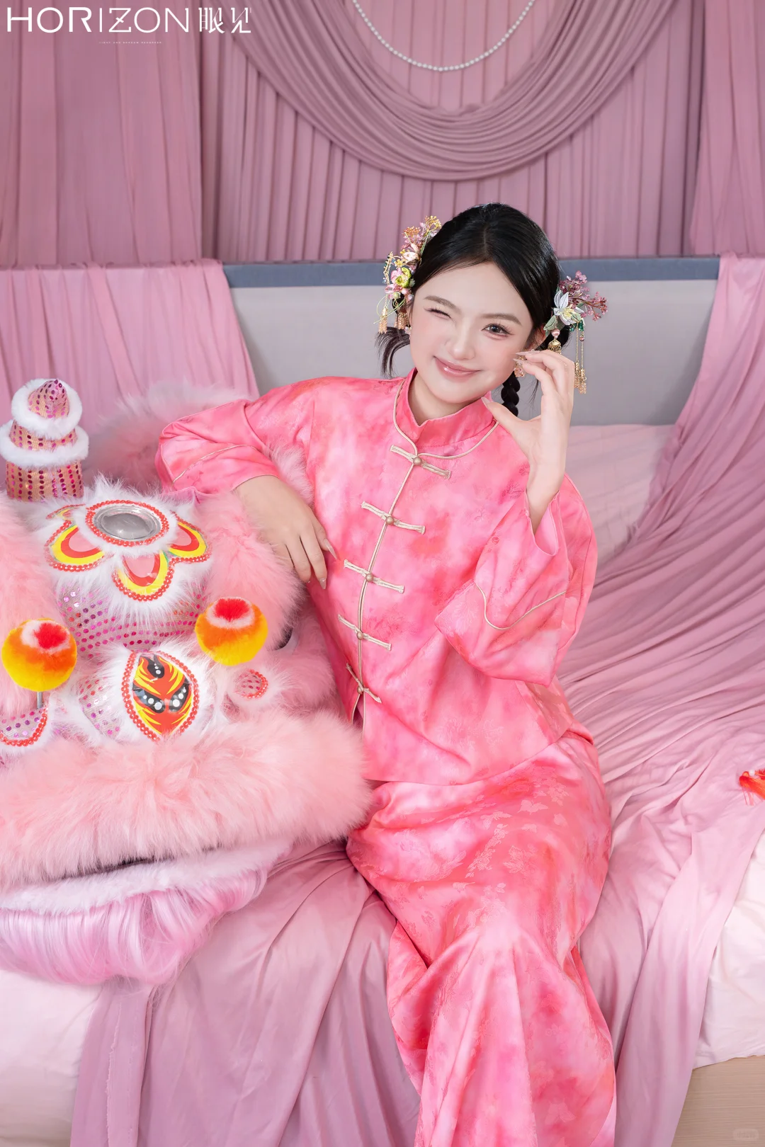 这条真的太少女了🥰中式旗袍/婚样模特日常