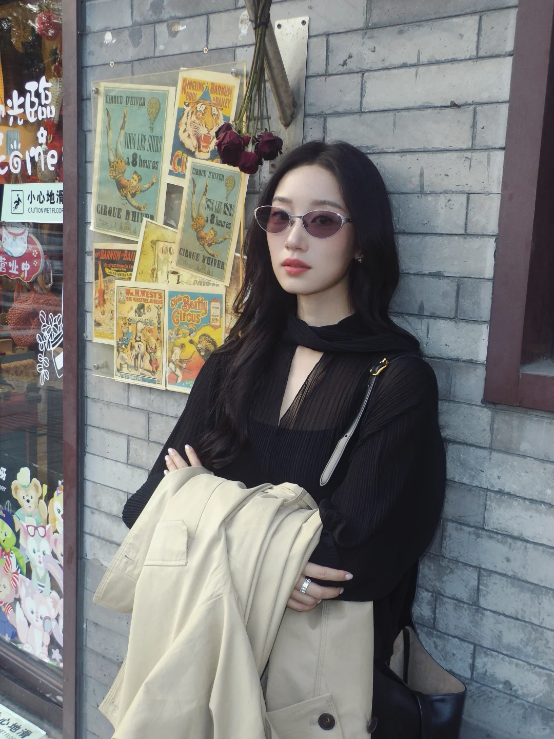 1999年初次来到北京的麦小姐🧥