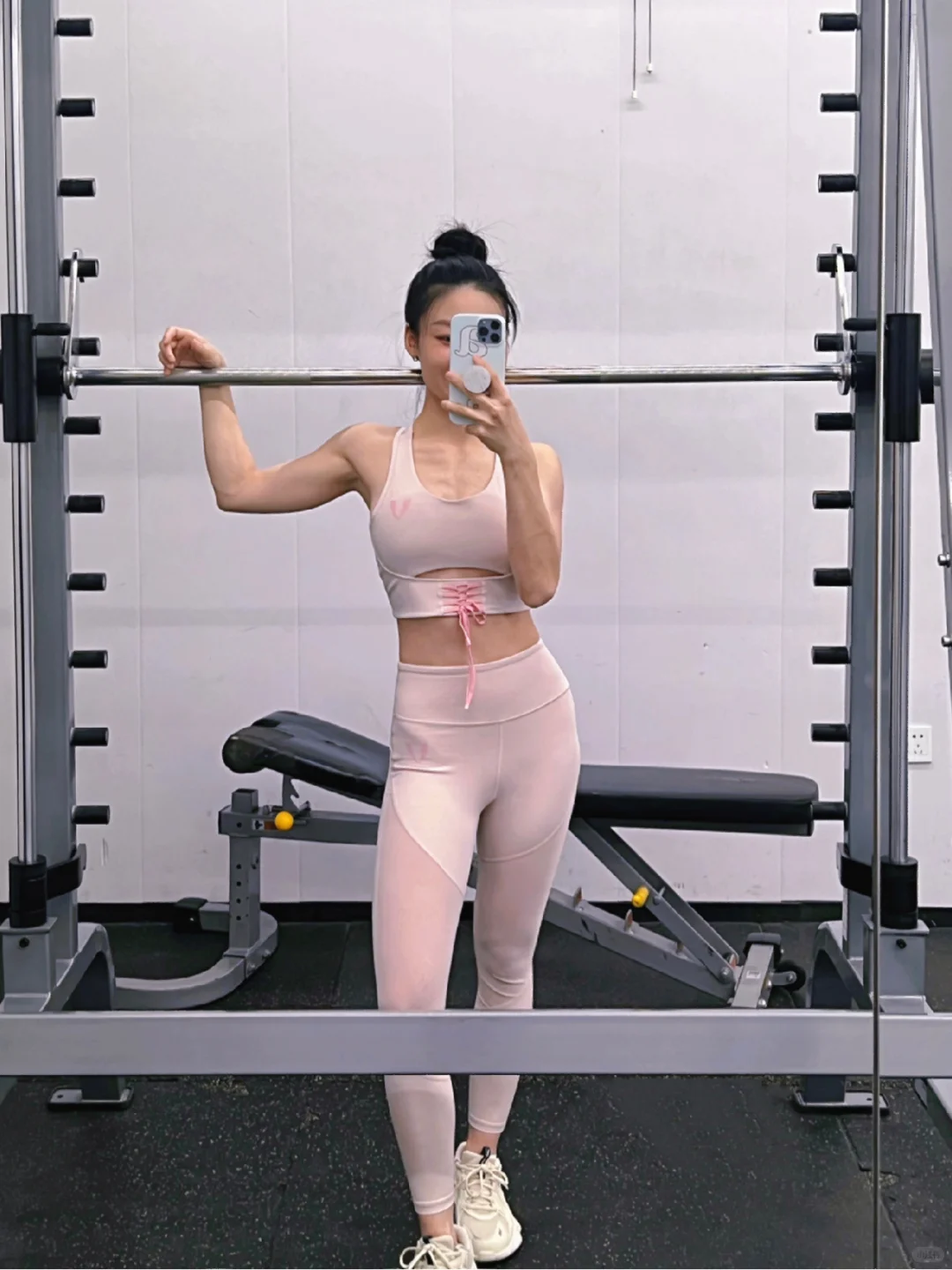 身材比体重更重要❗️建议女生都来撸铁