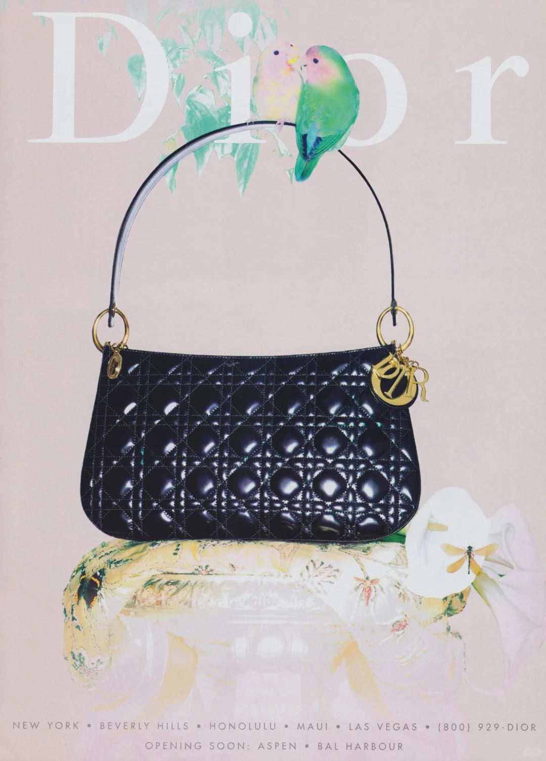 Dior 1997 | 海盗爷的古典中国美人花鸟集