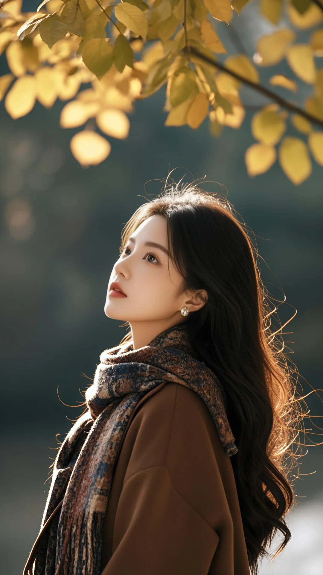 神情忧郁美女图片分享