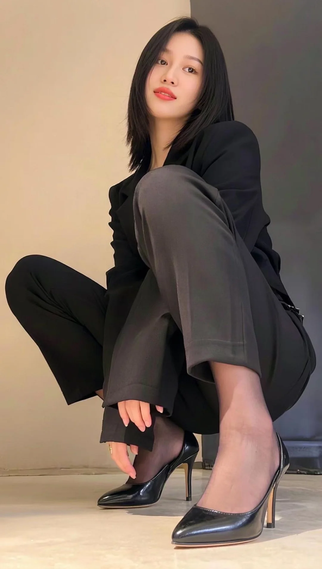 裤里黑丝