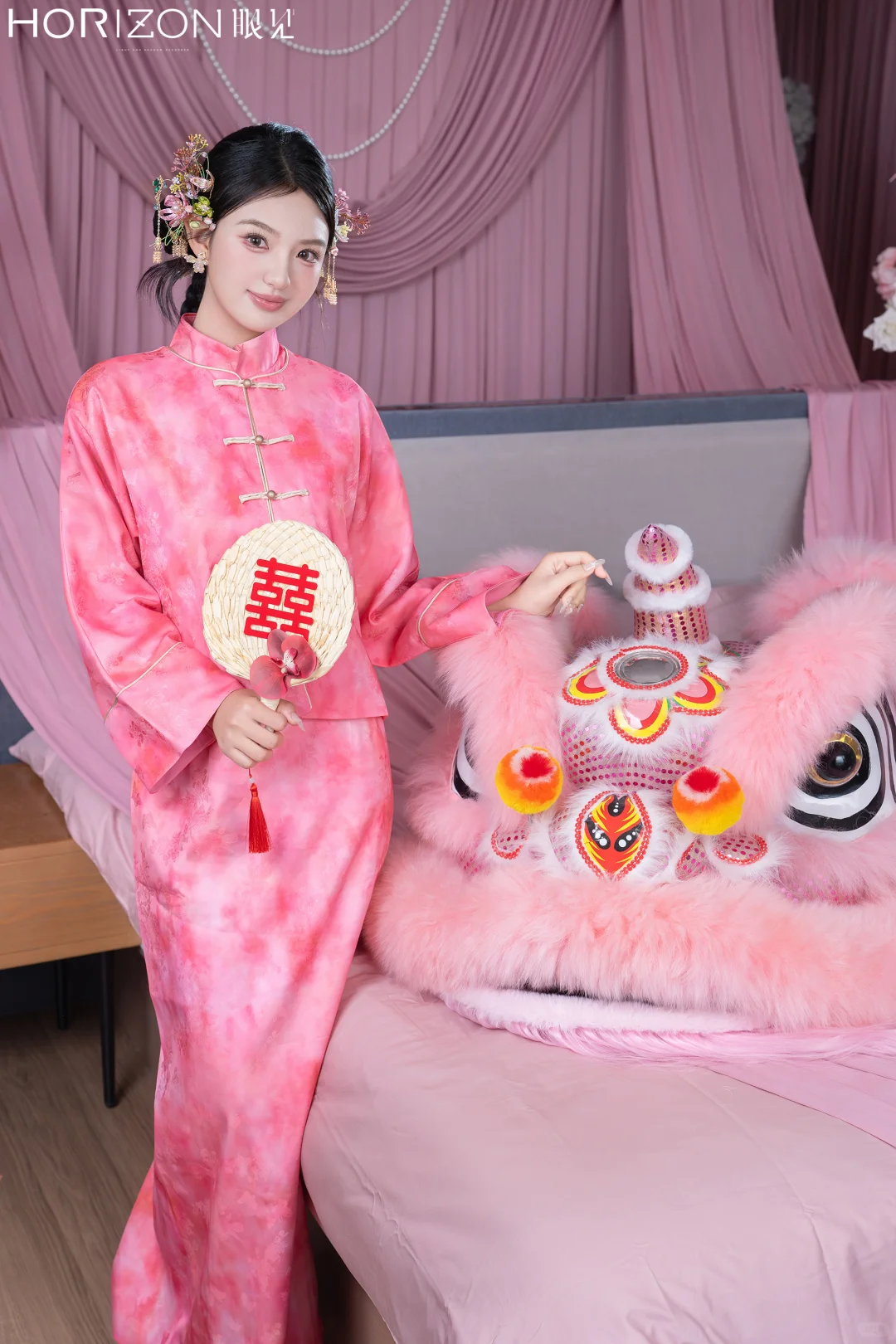 这条真的太少女了🥰中式旗袍/婚样模特日常