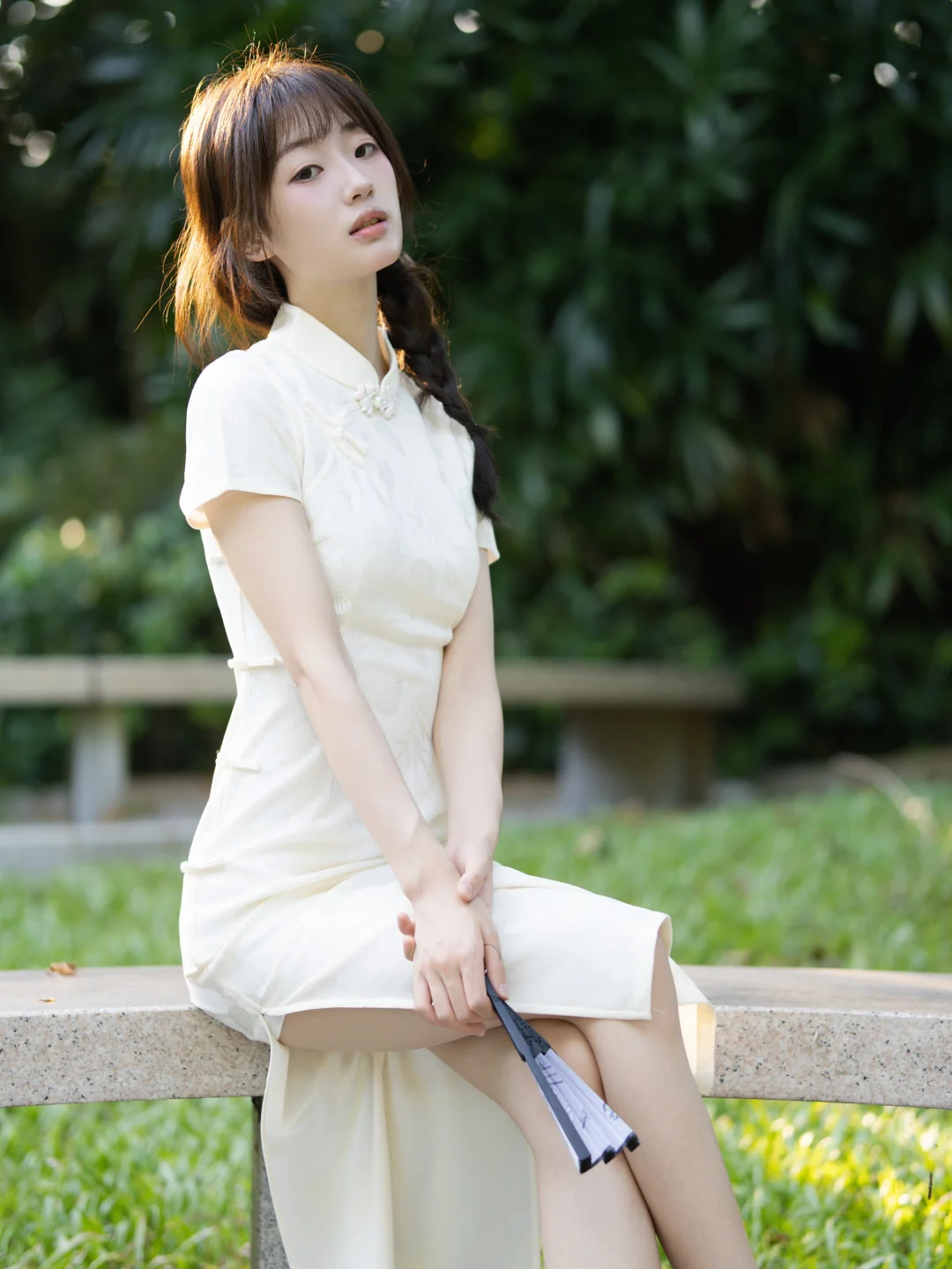 古早感白月光旗袍女孩🍃||甜妹套装