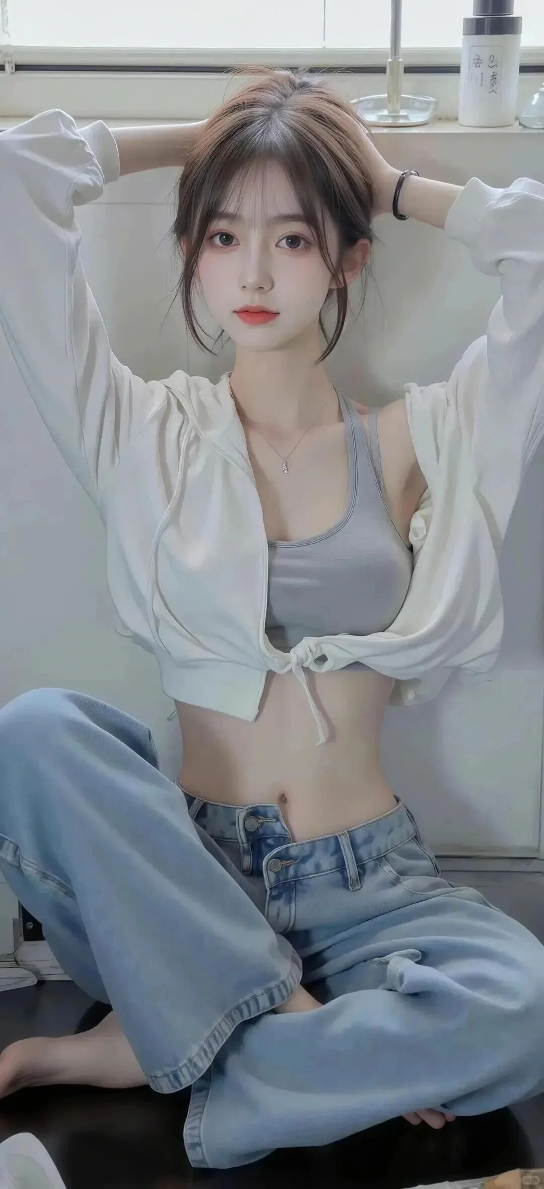 手机壁纸|4K高清全屏甜妹壁纸