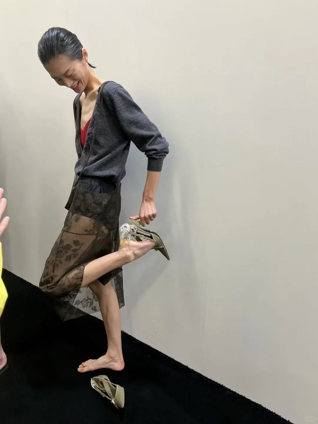 瞬间、对瘦的漂亮产生了恍惚感…