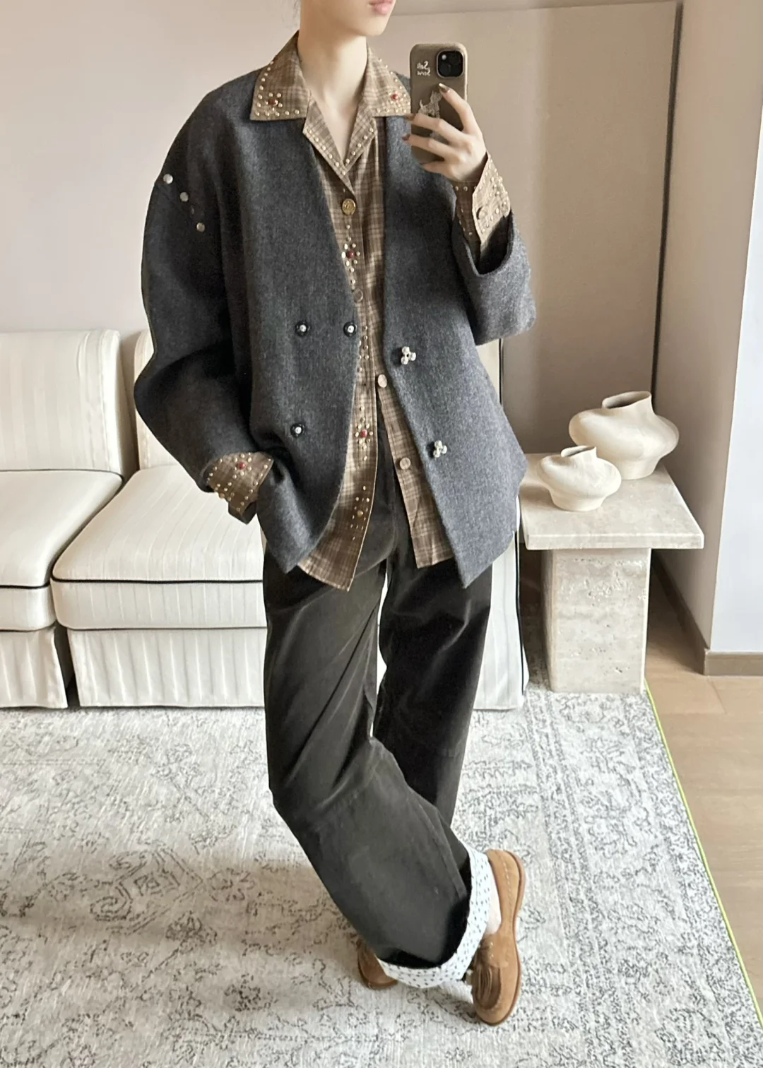秋日廓系穿搭🍂化身复古女作家