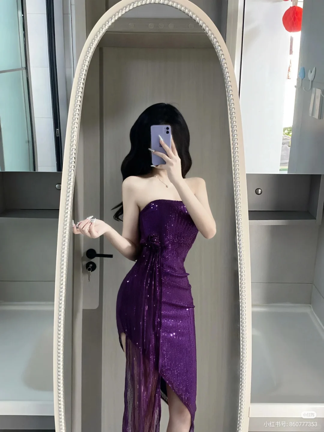 右划看我穿 紫色韵味