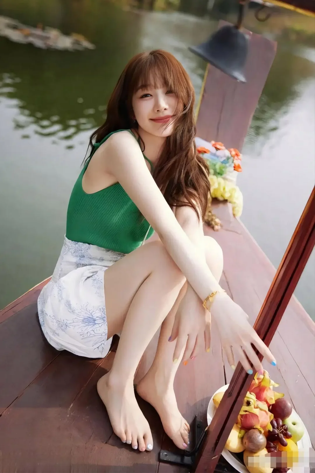 徐梦洁，青春活力美少女。