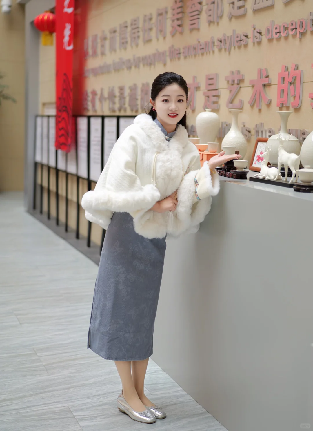 教师穿搭｜日常旗袍的魅力不容小觑‼️