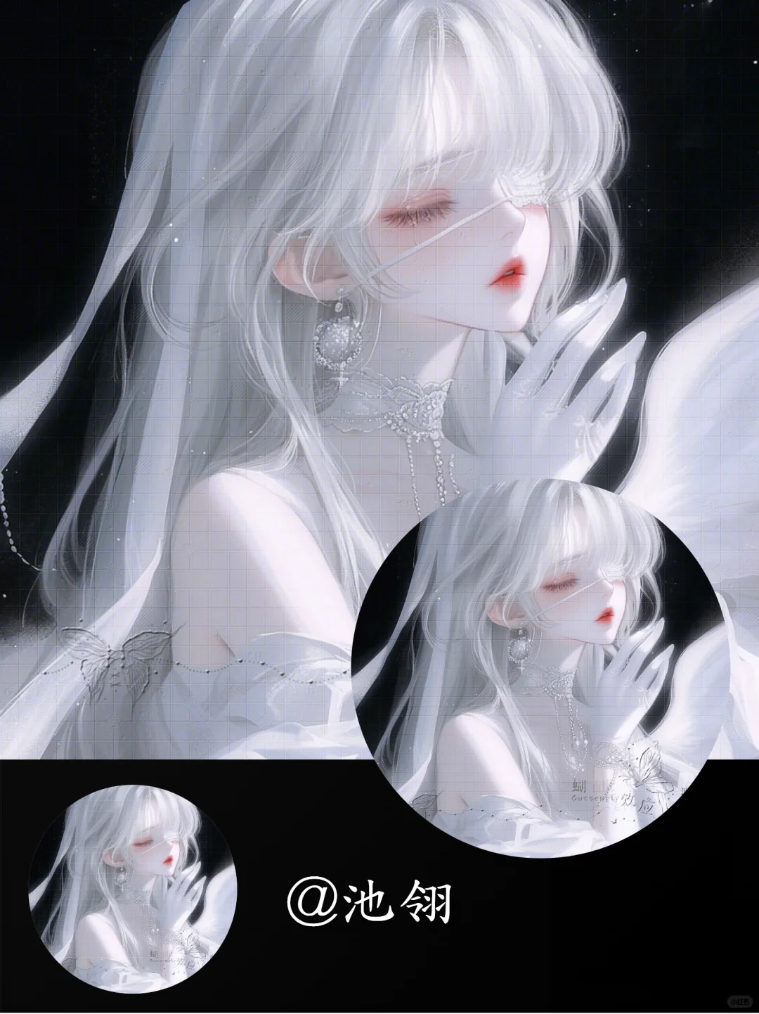 女生头像丨纯白天使