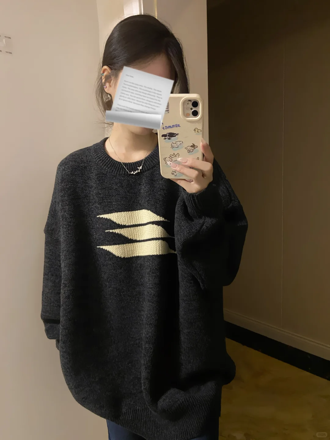 买到一件版型很正的软糯糯毛衣！！