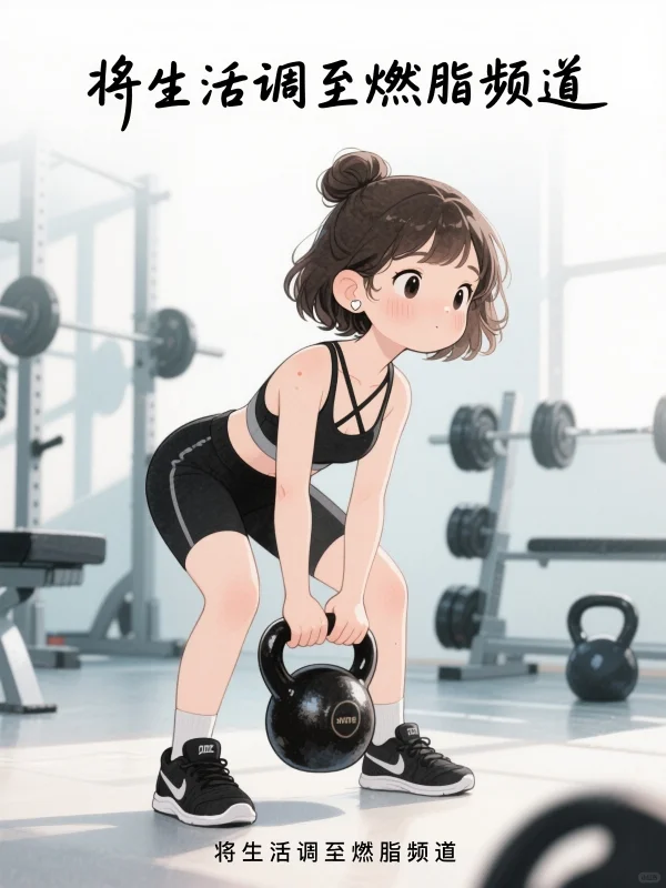 女生健身的8个沙雕瞬间，笑到出现腹肌😂