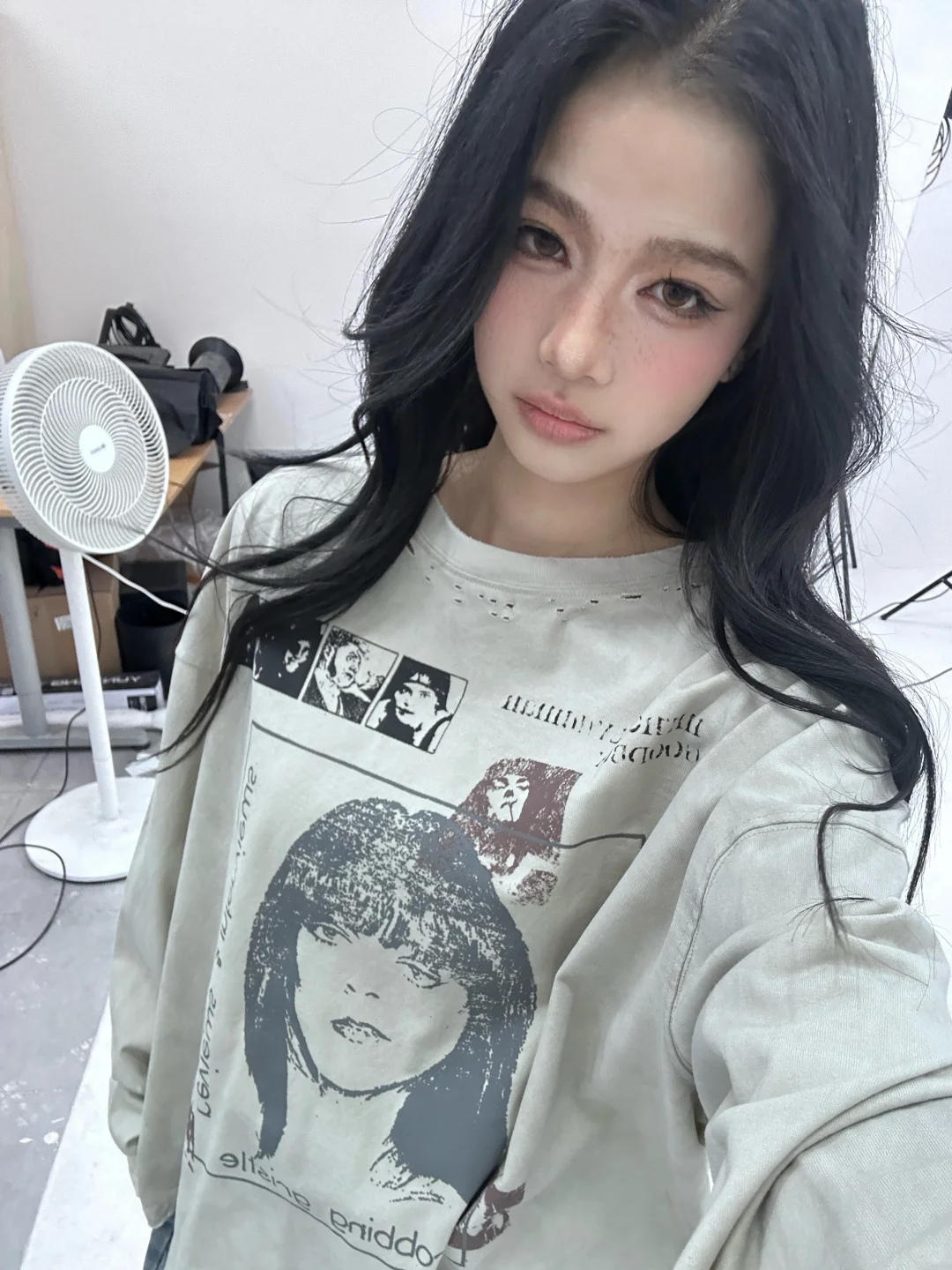 广州女模今日工作花絮