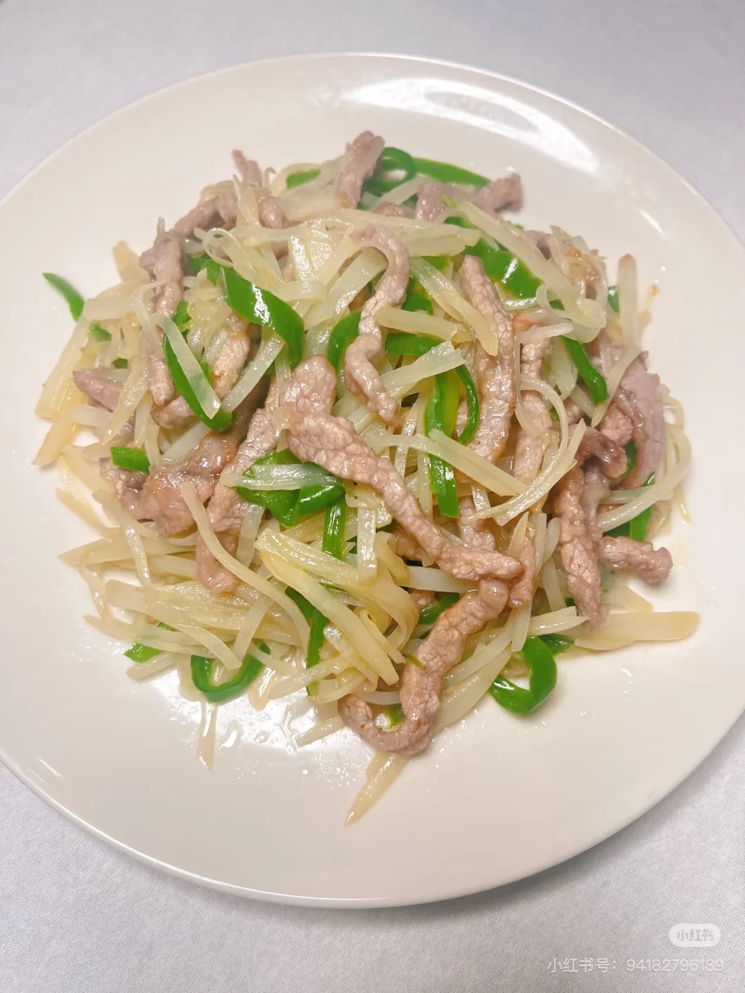 家常菜单～肉丝系列