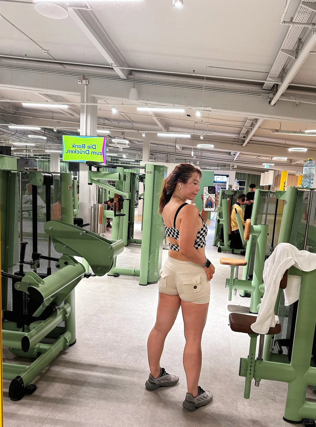 🇩🇪今天又是撸铁区唯一的亚洲女生