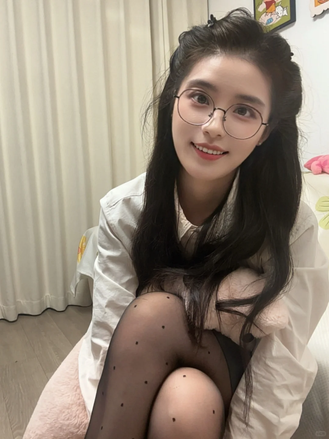 ootd｜波点黑丝儿敲可爱🥰