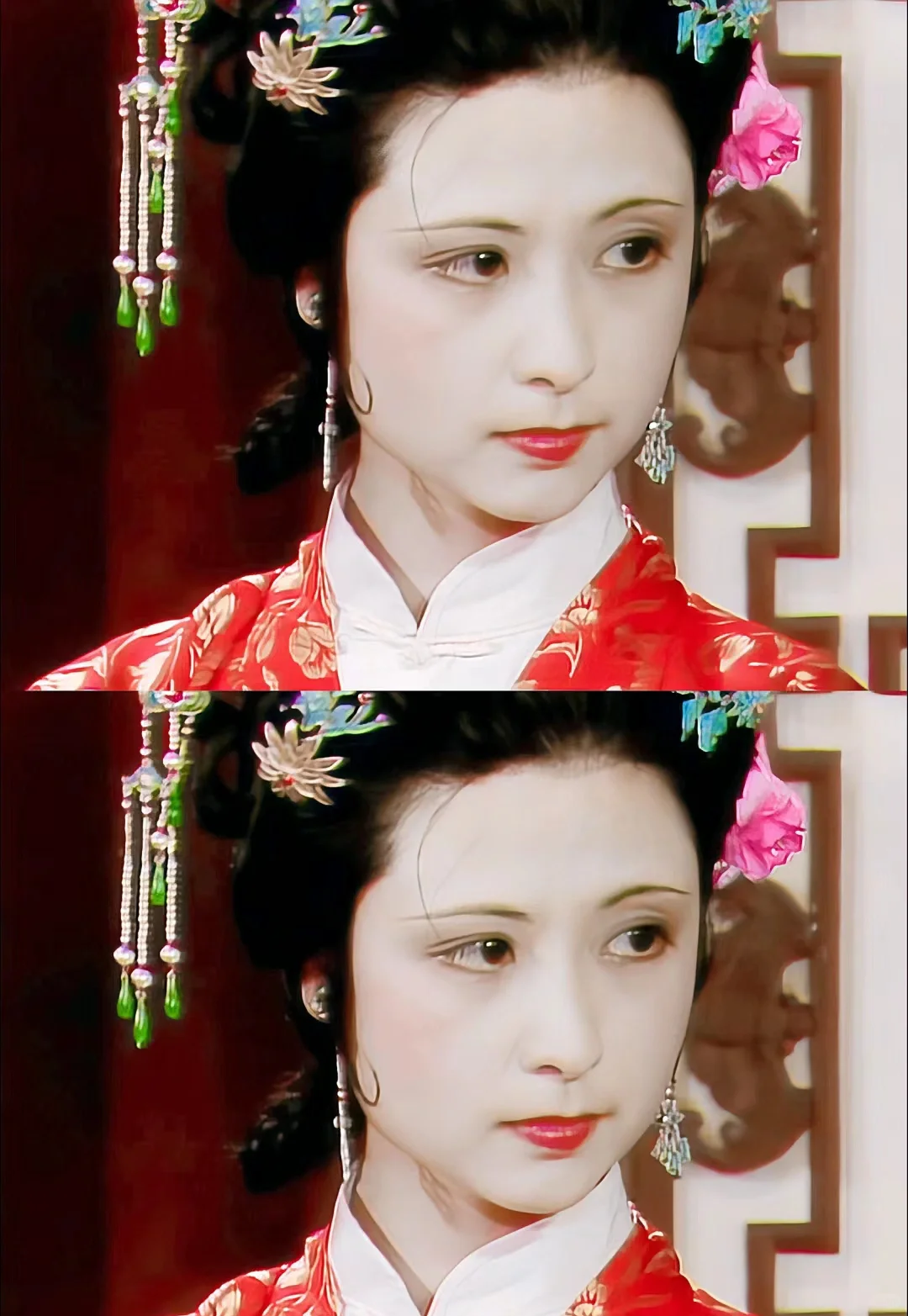 媚眼如丝，我见犹怜，尤二姐真好看啊
