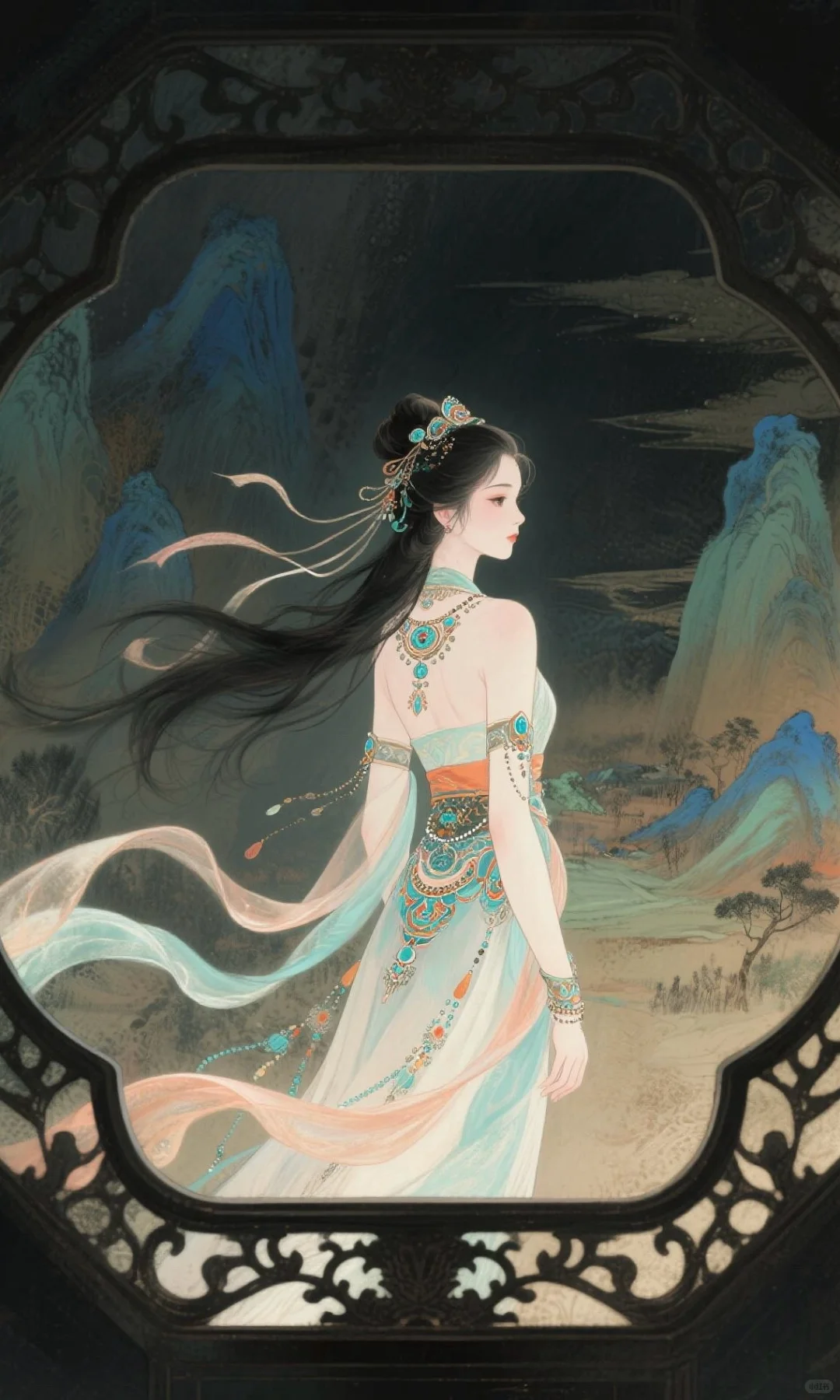 🎨敦煌飞天绘卷，一眼千年的浪漫