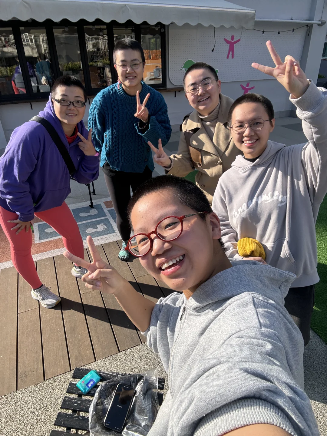 第一次在线下见到这么多寸头‼️