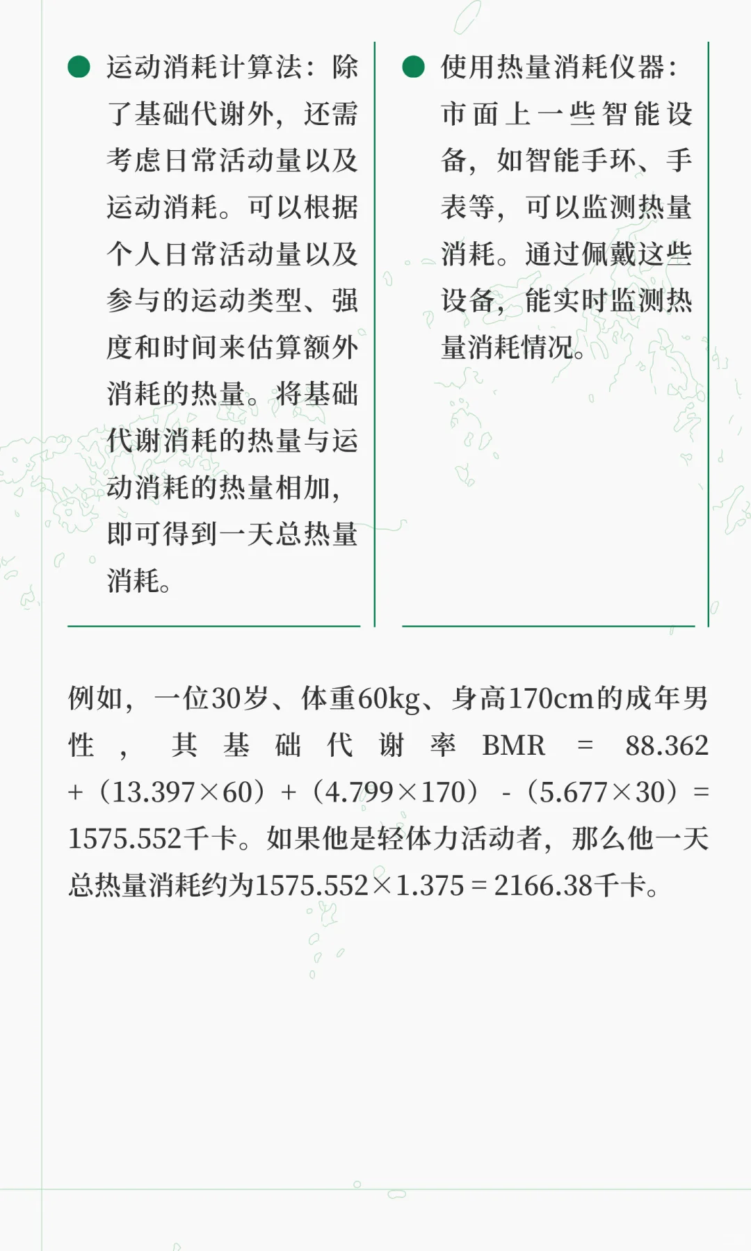 人一天消耗多少热量