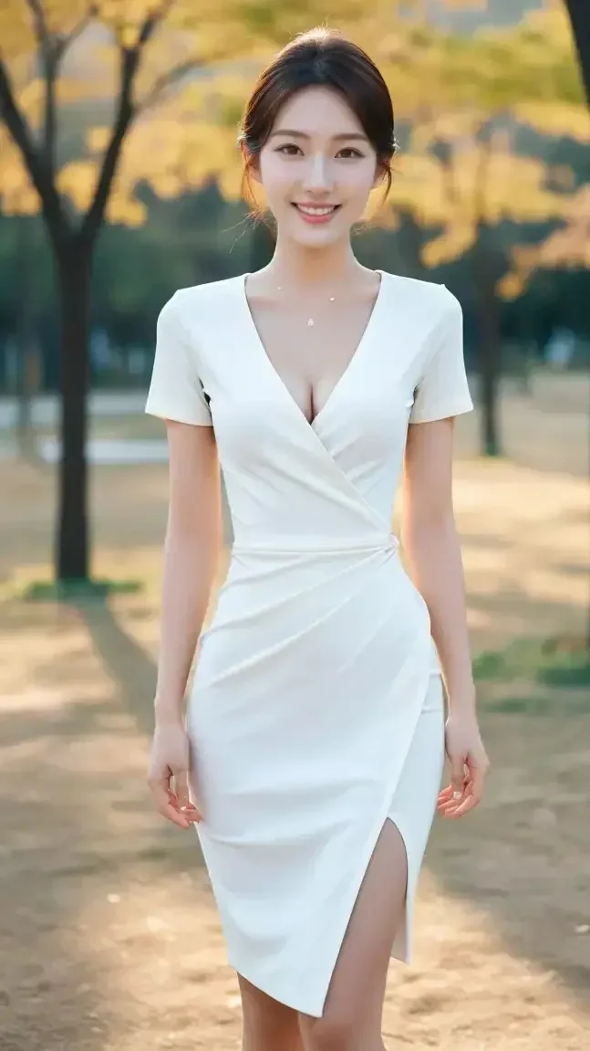 好身体材清秀美女