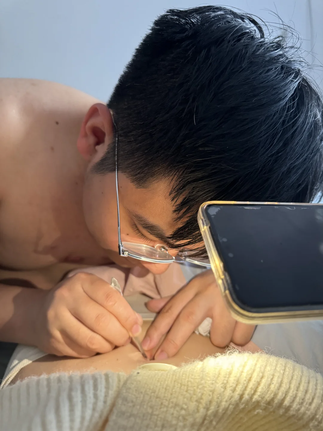 会接生的男人好帅