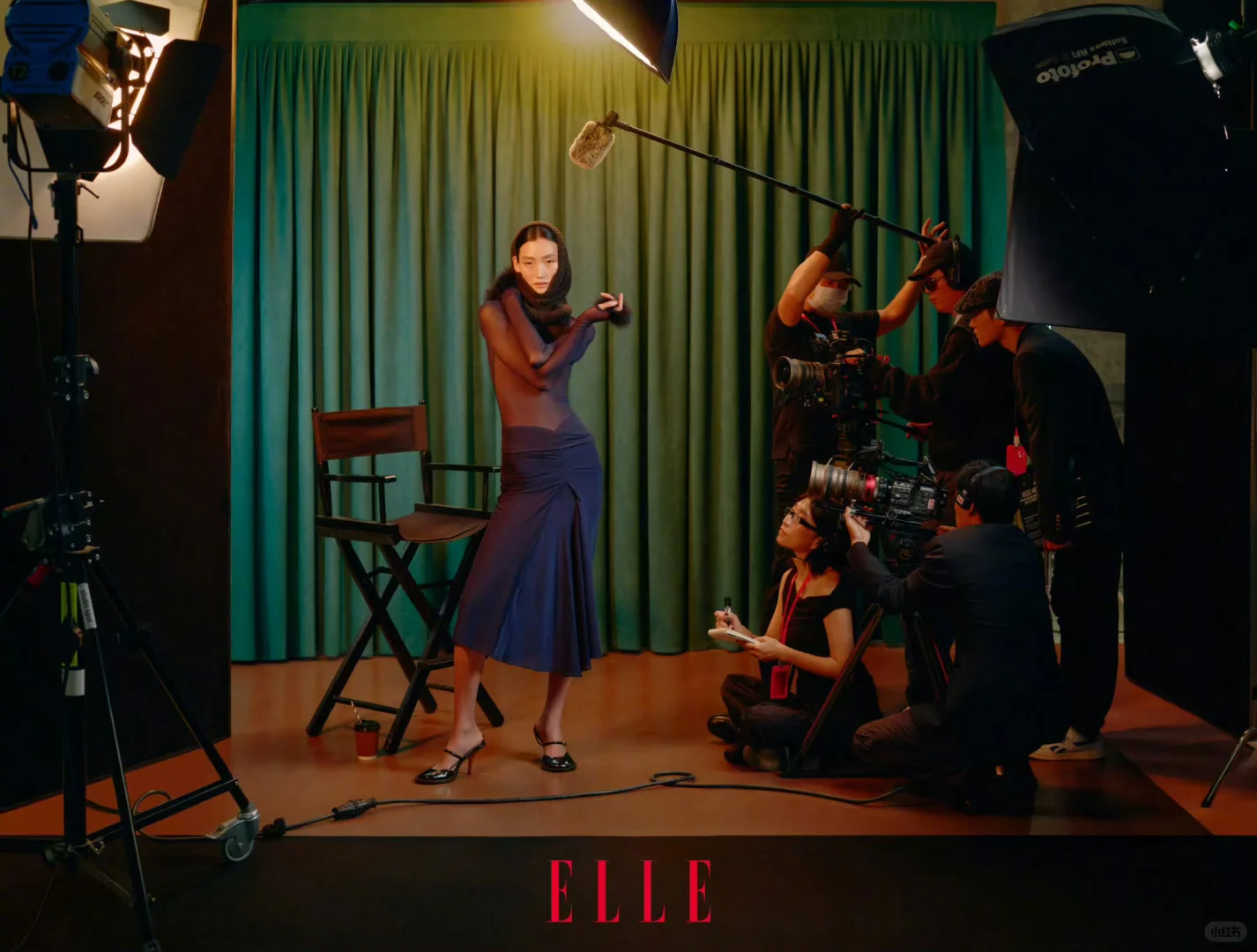 新人模特都给我进来学习！超模张丽娜✖️ELLE