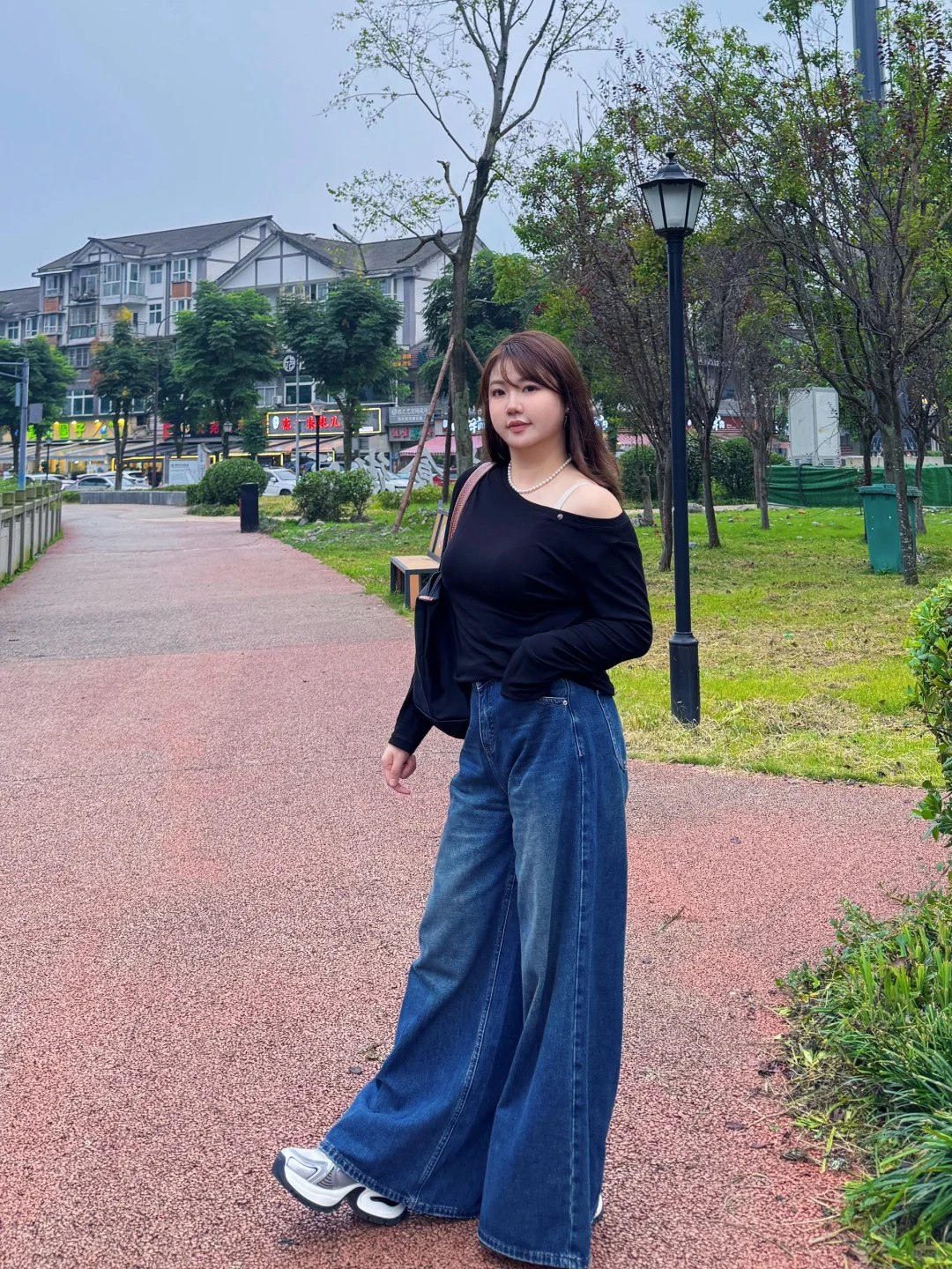 159 122斤 微胖圆脸女生最近的漂亮穿搭合集