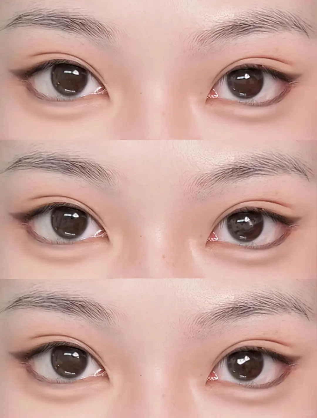 三种眼型各有各的美，简单说下特点～