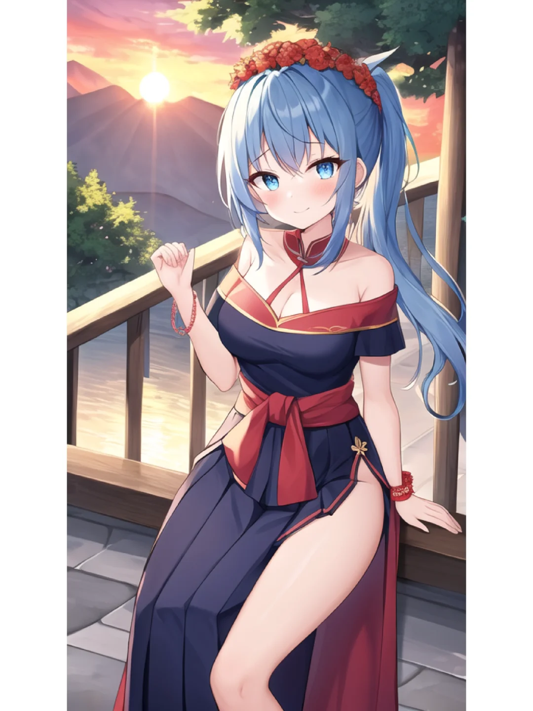 晚间福利，泳衣少女，动漫壁纸，苏苏取回～