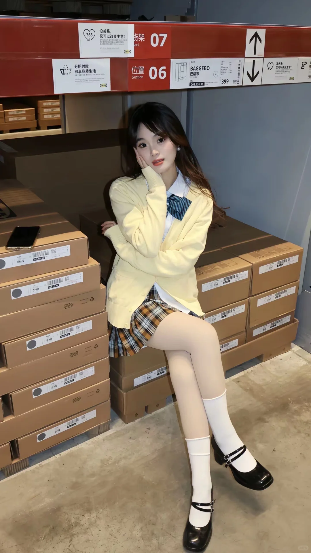 看我jk甜妹一键变成动漫美少女啦