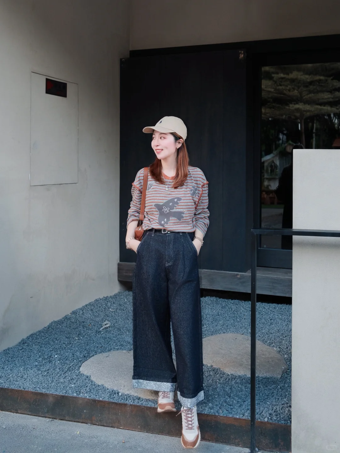 155/48kg|34岁,look越休闲,人越年轻🟠⚪️