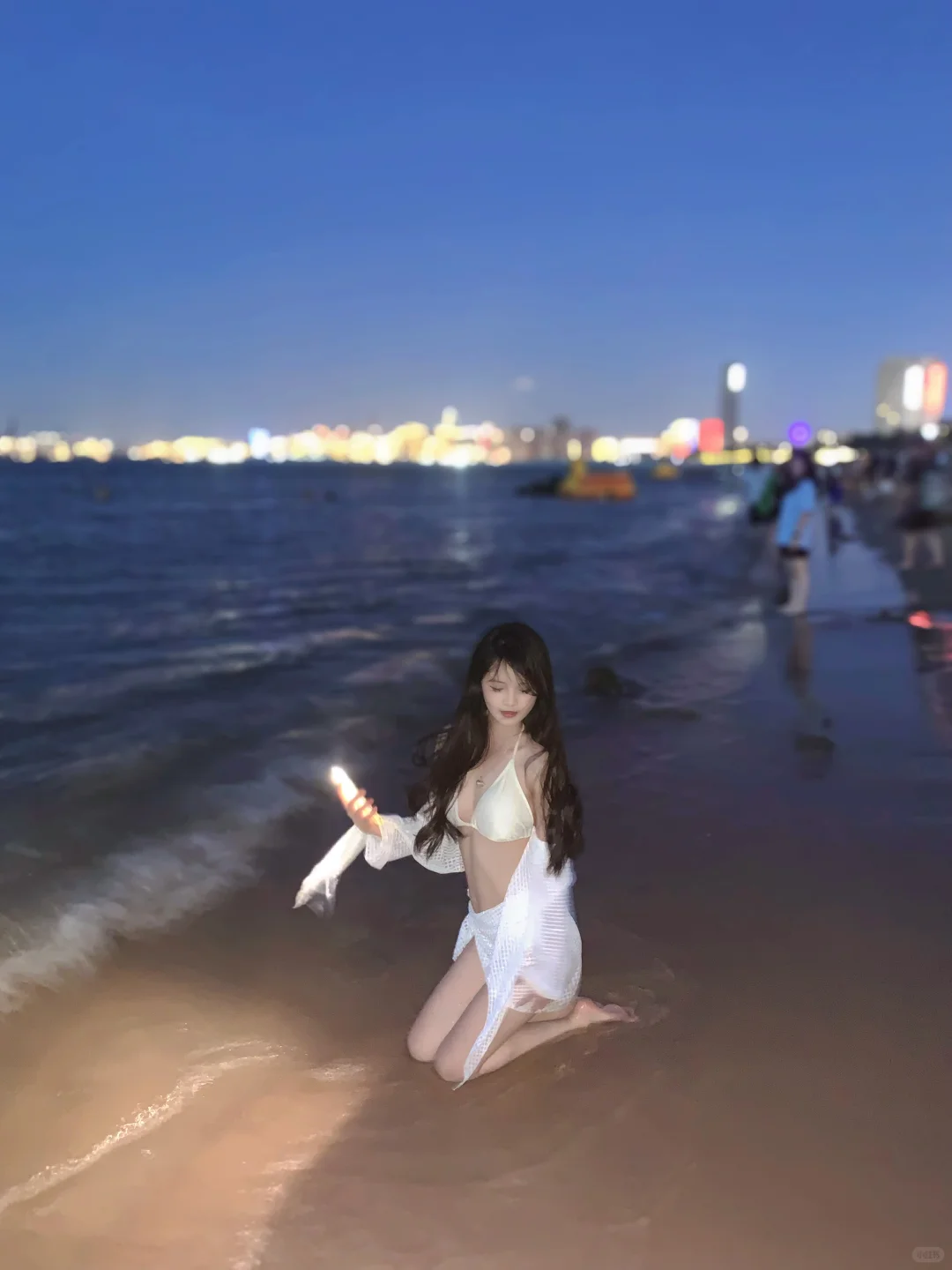 海边拍照姿势 美滴很！！！