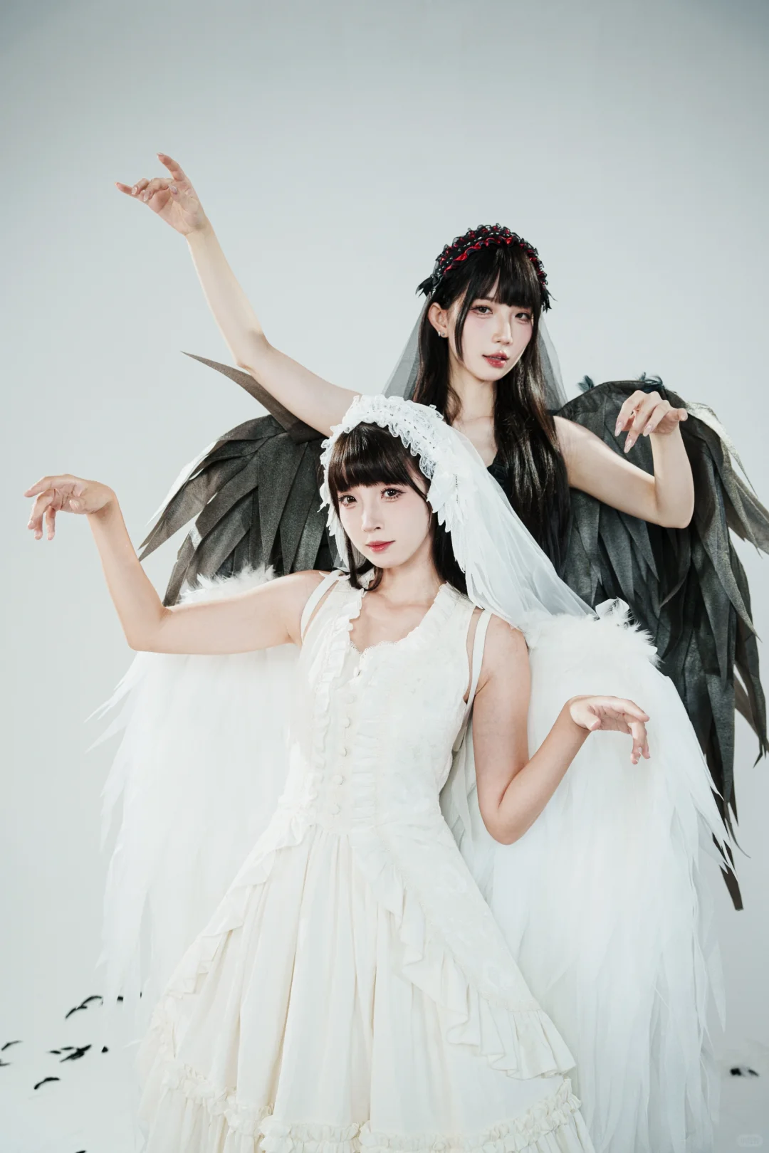 🖤⚔️💫黑与白的羁绊,天使与恶魔的契