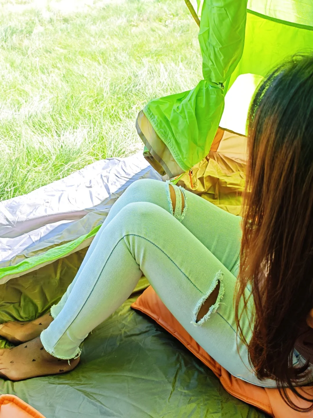 裤里丝 | 无心搭配偶得之 露营透出小XG