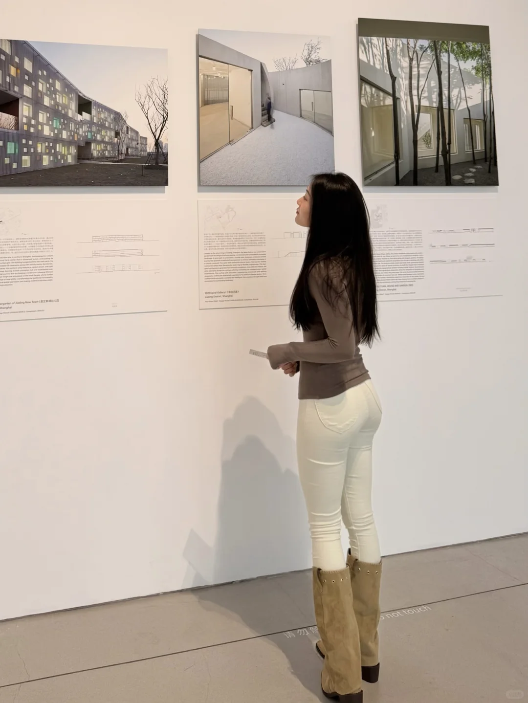 live图|肌肉女看展的一天