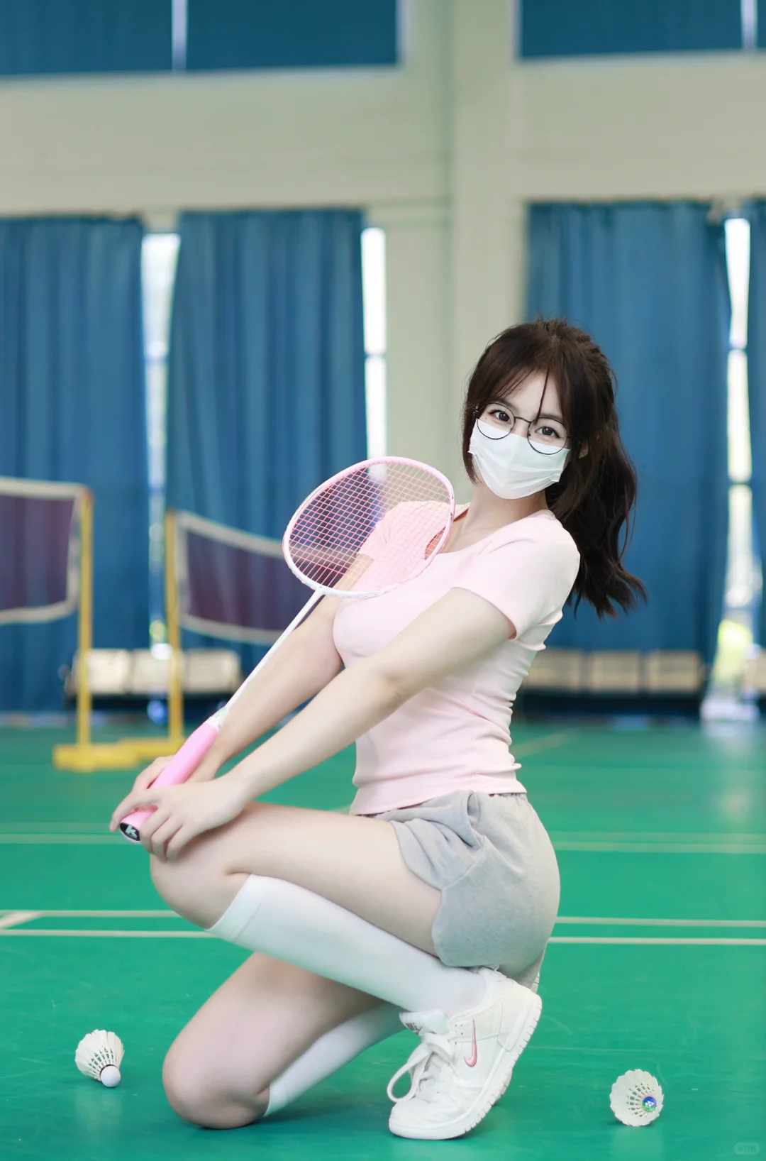 球技可以不高 但动作一定要帅