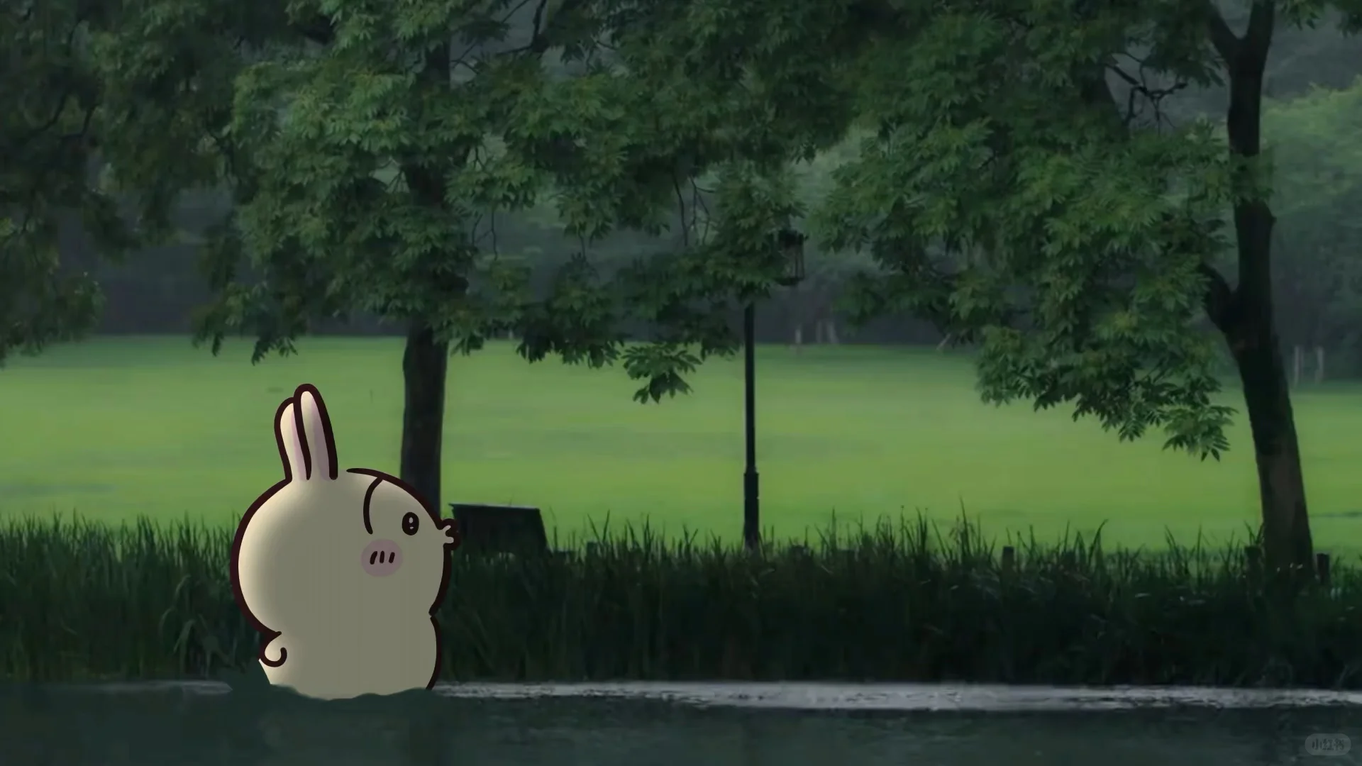 如果雨水敲打着你的心事 别怕有我们陪着你