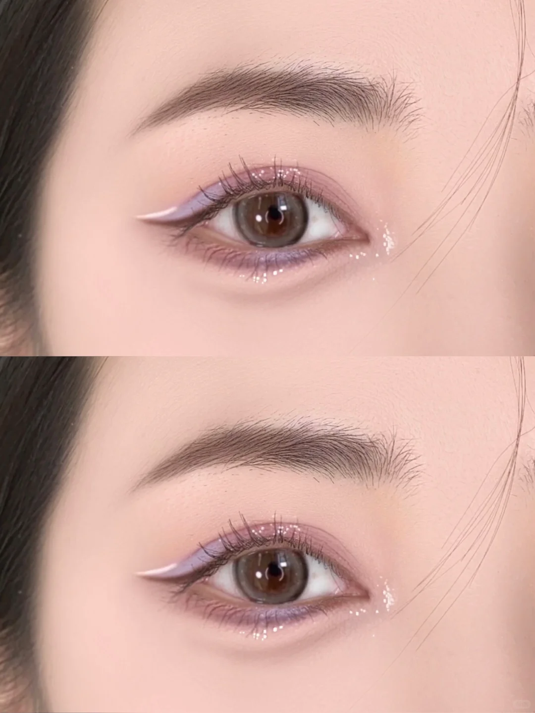 新手0基础！粉紫撞色眼妆吼吼看！斩男又斩女！