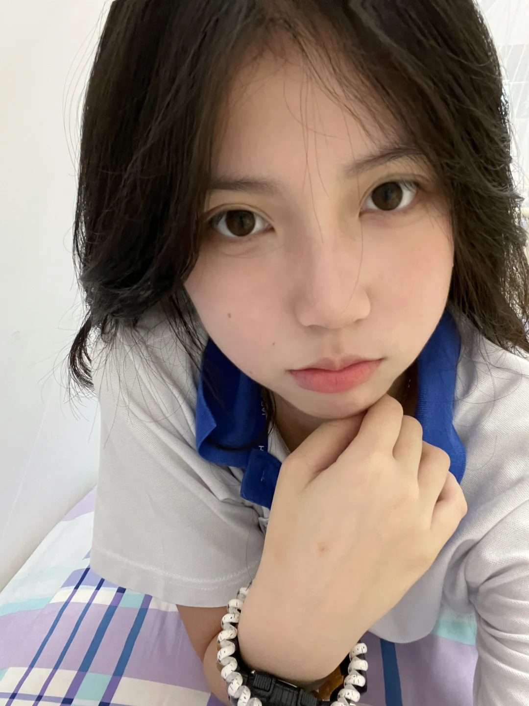 07女高｜素颜也抗打