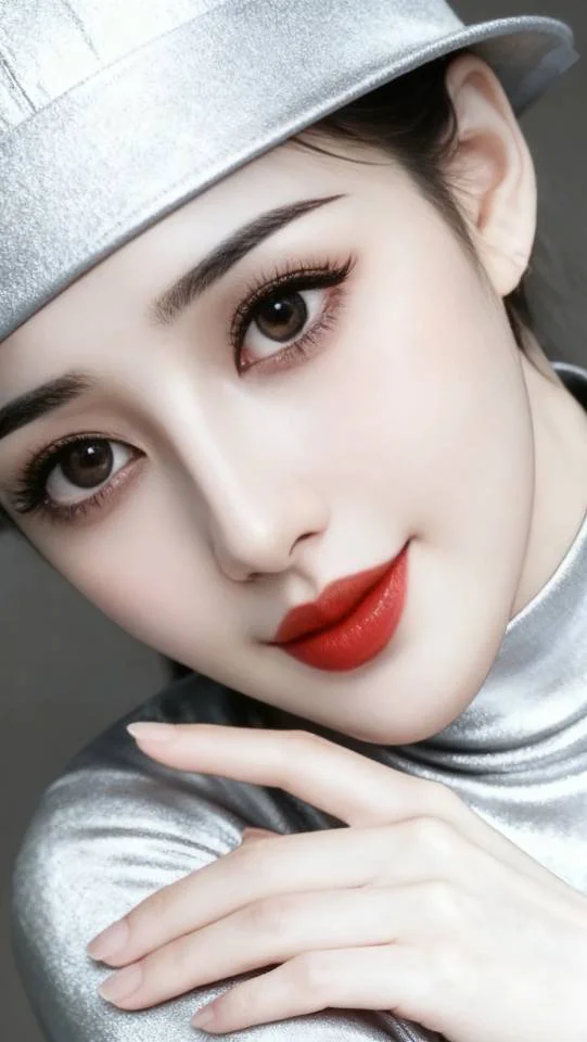 五官精致的美女