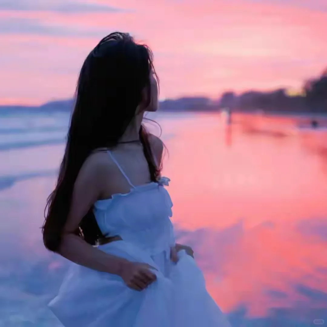 女生头像|逆光下的气质女神