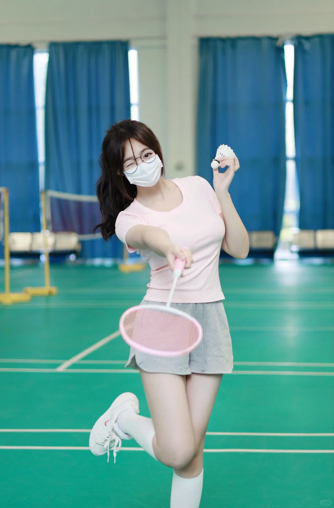 球技可以不高 但动作一定要帅